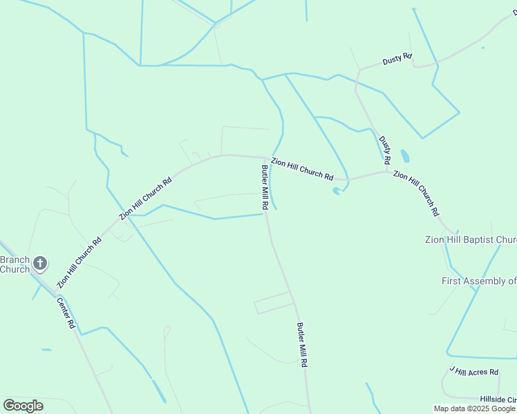map of restaurants, bars, coffee shops, grocery stores, and more near 2511 Butler Mill Road in Bladenboro