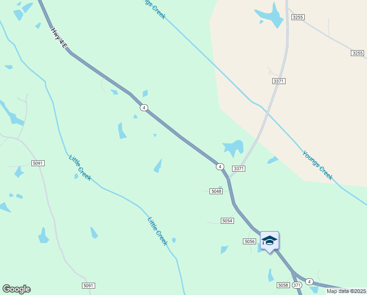 map of restaurants, bars, coffee shops, grocery stores, and more near 647 Highway 4 East in Booneville