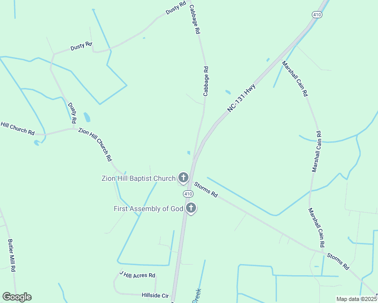 map of restaurants, bars, coffee shops, grocery stores, and more near in Harrells