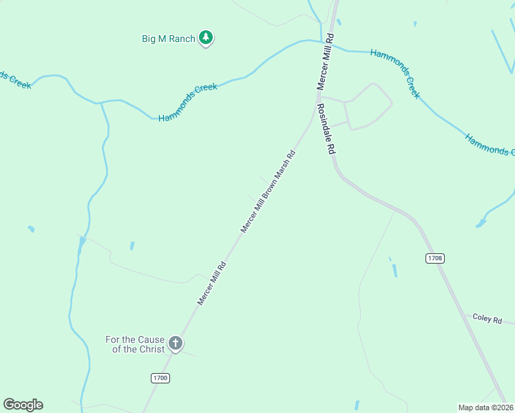 map of restaurants, bars, coffee shops, grocery stores, and more near 4600 Mercer Mill Brown Marsh Road in Clarkton