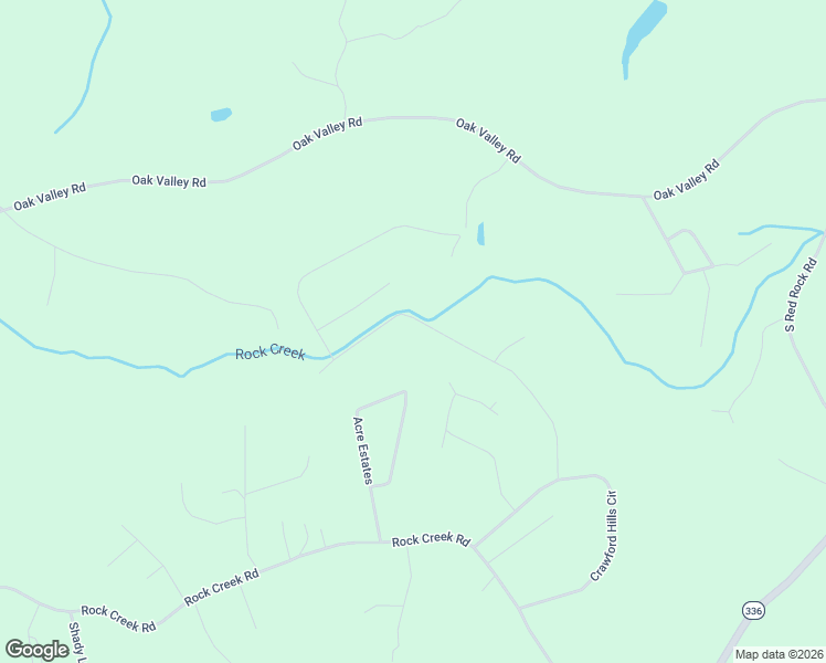 map of restaurants, bars, coffee shops, grocery stores, and more near 3243-7079 Deer Chase in Toccoa