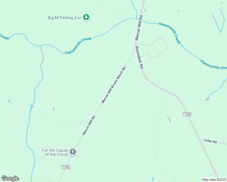 map of restaurants, bars, coffee shops, grocery stores, and more near 4571 Mercer Mill Brown Marsh Road in Clarkton