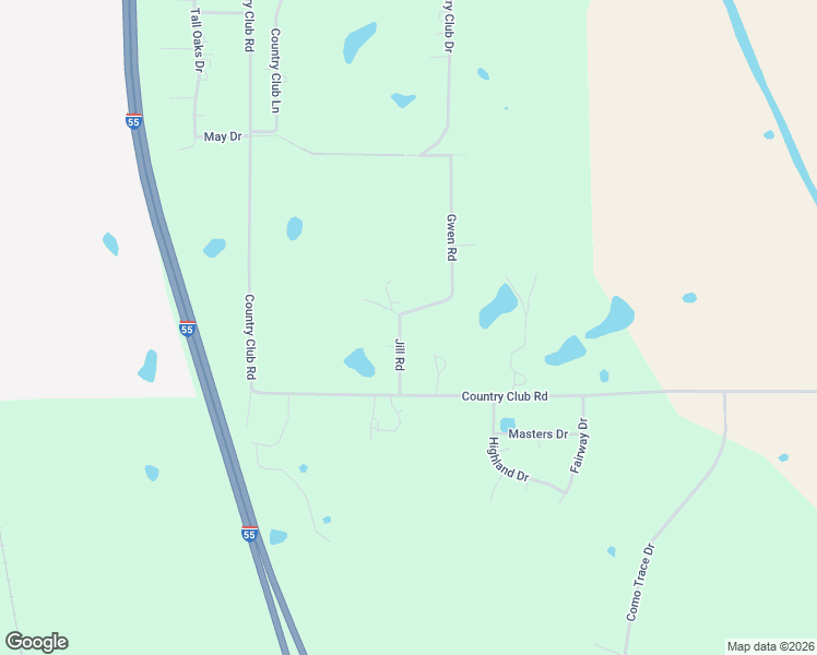 map of restaurants, bars, coffee shops, grocery stores, and more near 154 Jill Road in Senatobia