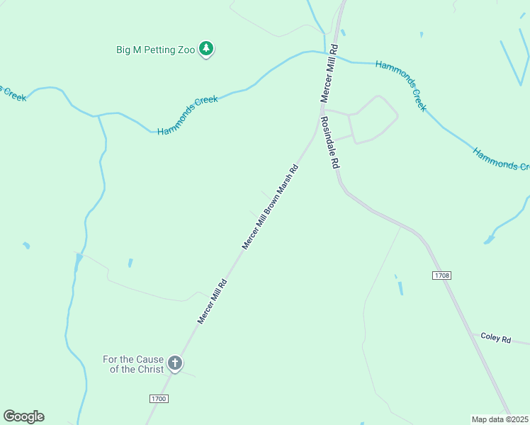 map of restaurants, bars, coffee shops, grocery stores, and more near 4571 Mercer Mill Brown Marsh Road in Clarkton