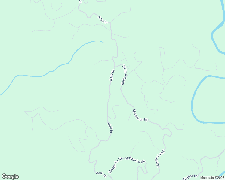 map of restaurants, bars, coffee shops, grocery stores, and more near 282 Adair Drive in Ranger