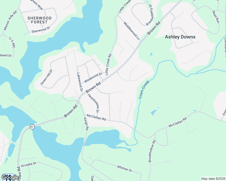 map of restaurants, bars, coffee shops, grocery stores, and more near 111 Whispering Pines Drive in Anderson