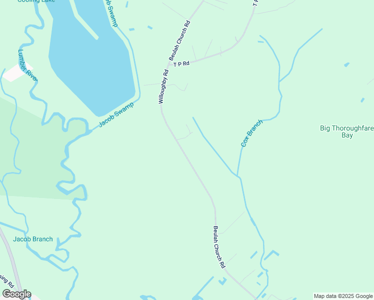 map of restaurants, bars, coffee shops, grocery stores, and more near 1553 Beulah Church Road in Lumberton
