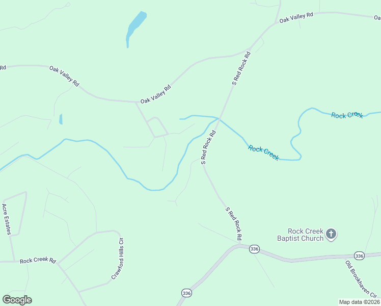 map of restaurants, bars, coffee shops, grocery stores, and more near 2-268 Cedar Ridge Drive in Toccoa