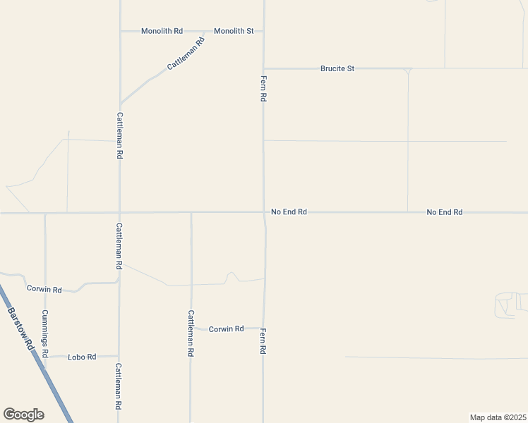 map of restaurants, bars, coffee shops, grocery stores, and more near Fern Road in San Bernardino County