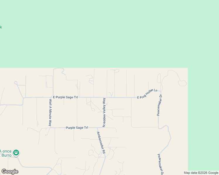 map of restaurants, bars, coffee shops, grocery stores, and more near 1845 Colors of the Wind Road in Yavapai County
