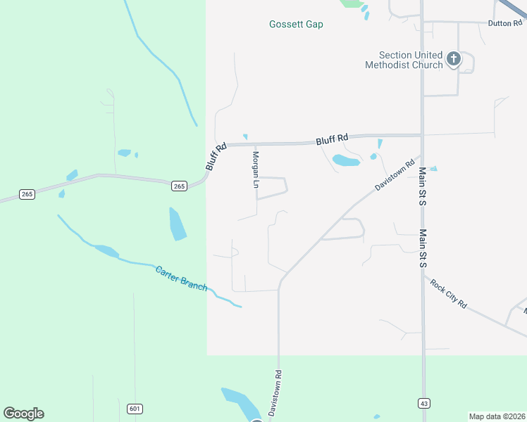 map of restaurants, bars, coffee shops, grocery stores, and more near 135 Morgan Lane in Section