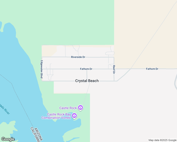 map of restaurants, bars, coffee shops, grocery stores, and more near 1068 Fathom Drive in Lake Havasu City