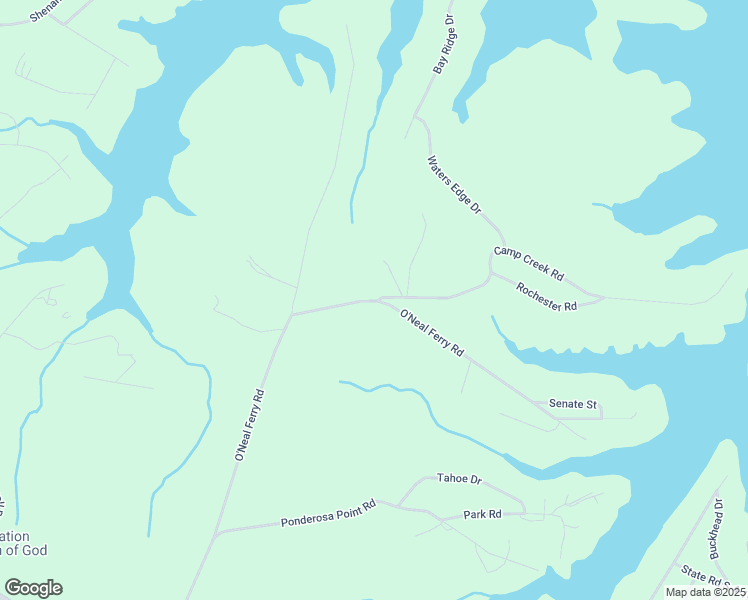 map of restaurants, bars, coffee shops, grocery stores, and more near 105 Camp Creek Road in Townville