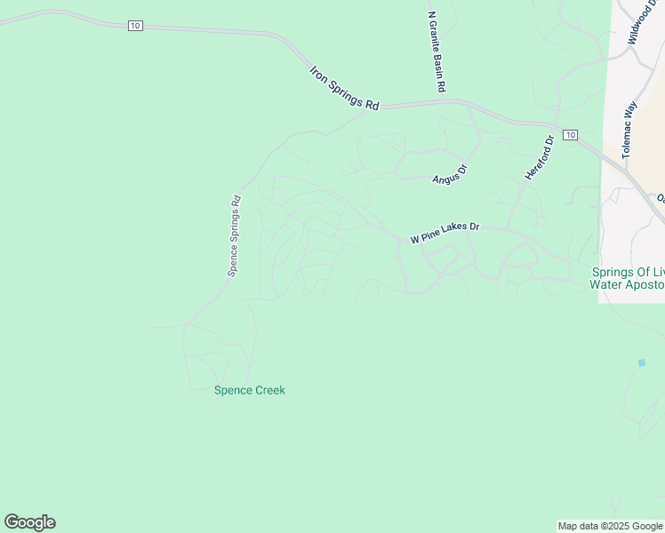 map of restaurants, bars, coffee shops, grocery stores, and more near 167 Northview Street in Prescott