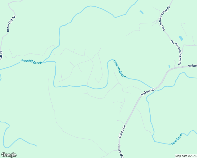 map of restaurants, bars, coffee shops, grocery stores, and more near Fox Trail Court in Talking Rock