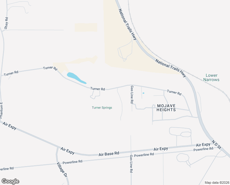 map of restaurants, bars, coffee shops, grocery stores, and more near 14899-14993 Turner Road in Victorville