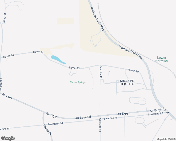 map of restaurants, bars, coffee shops, grocery stores, and more near 14899-14993 Turner Road in Victorville