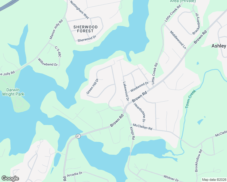 map of restaurants, bars, coffee shops, grocery stores, and more near 121 Frances Cannon Drive in Anderson