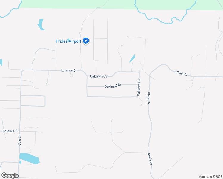 map of restaurants, bars, coffee shops, grocery stores, and more near 1223 Oakbend Drive in Little Rock