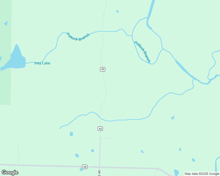 map of restaurants, bars, coffee shops, grocery stores, and more near 890 Polk County Road 40 in Mena