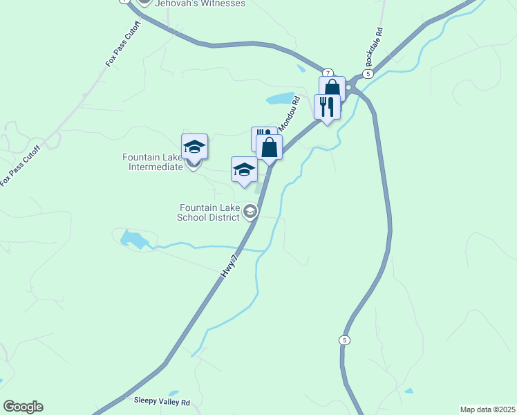 map of restaurants, bars, coffee shops, grocery stores, and more near 4207 Park Avenue in Garland County