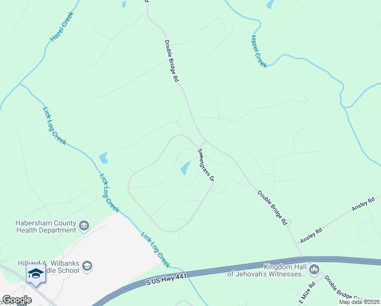 map of restaurants, bars, coffee shops, grocery stores, and more near 815 Sweetgrass Court in Demorest