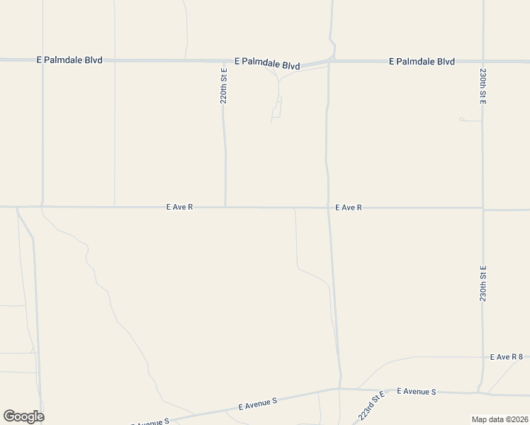 map of restaurants, bars, coffee shops, grocery stores, and more near 22230 East Avenue R in Palmdale