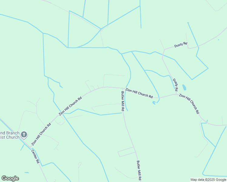 map of restaurants, bars, coffee shops, grocery stores, and more near 1175 Zion Hill Church Road in Bladenboro