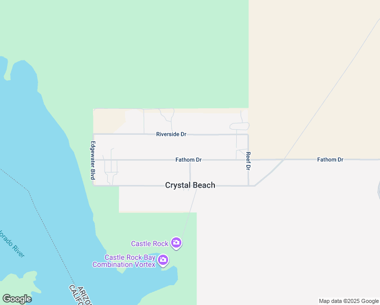 map of restaurants, bars, coffee shops, grocery stores, and more near 1068 Fathom Drive in Lake Havasu City
