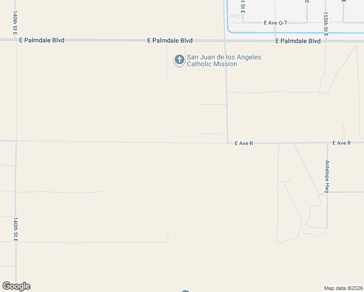 map of restaurants, bars, coffee shops, grocery stores, and more near East Avenue R in Sun Village