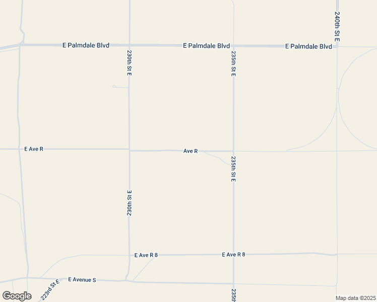 map of restaurants, bars, coffee shops, grocery stores, and more near Avenue R in Los Angeles County