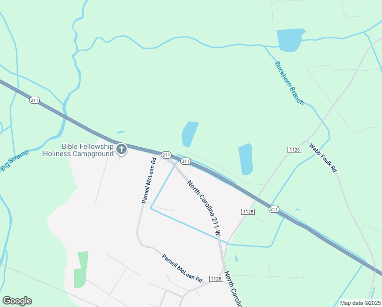 map of restaurants, bars, coffee shops, grocery stores, and more near 455 Clark Road in Bladenboro