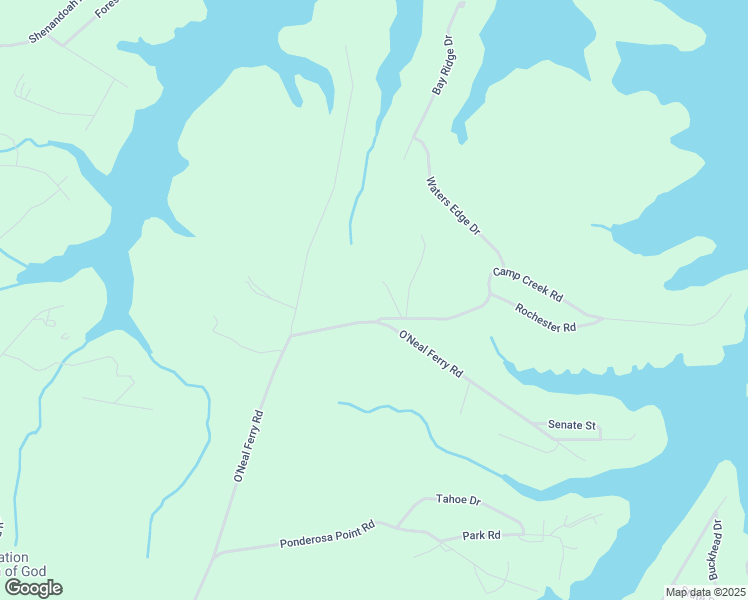 map of restaurants, bars, coffee shops, grocery stores, and more near 105 Camp Creek Road in Townville