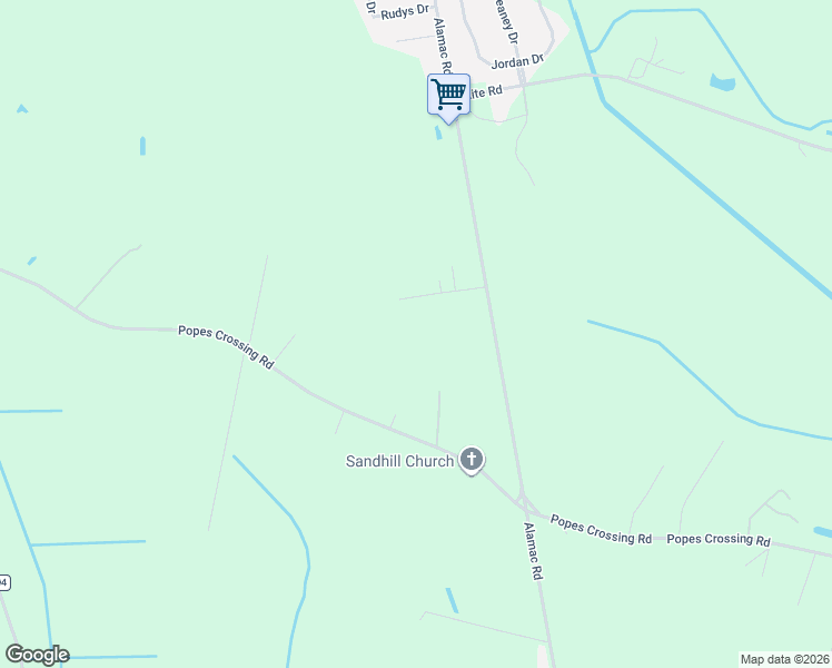 map of restaurants, bars, coffee shops, grocery stores, and more near 506 West 30th Street in Lumberton