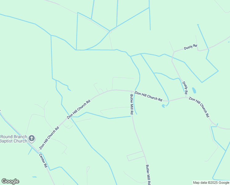 map of restaurants, bars, coffee shops, grocery stores, and more near 1219 Zion Hill Church Road in Bladenboro