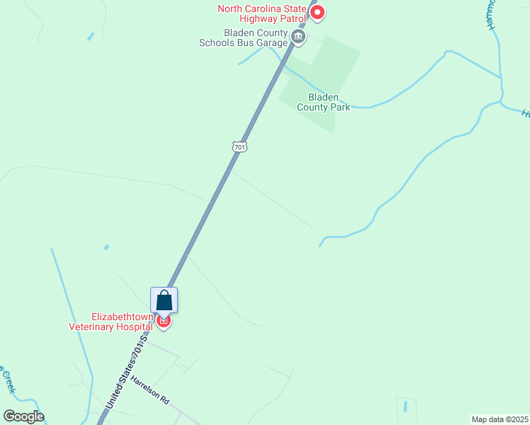 map of restaurants, bars, coffee shops, grocery stores, and more near in Bladenboro