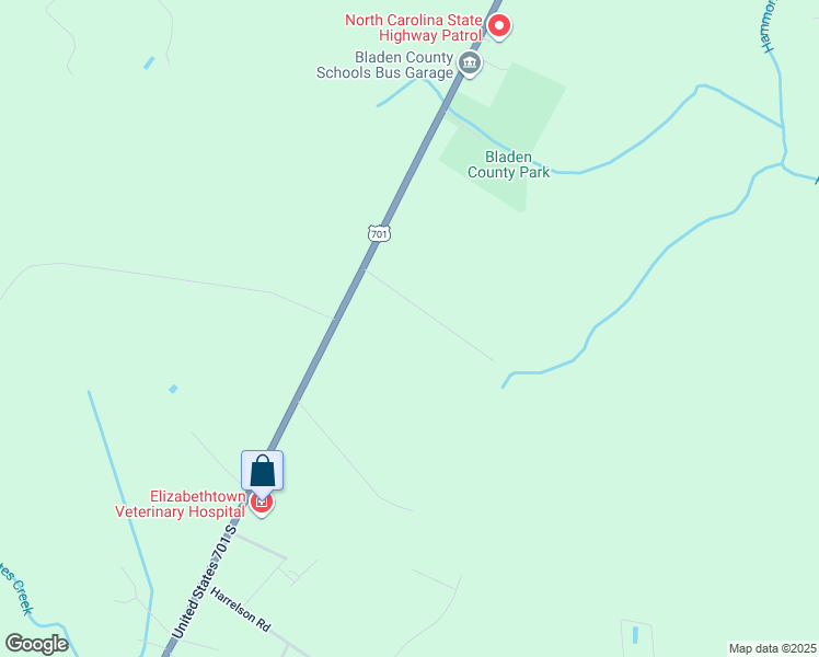 map of restaurants, bars, coffee shops, grocery stores, and more near in Bladenboro