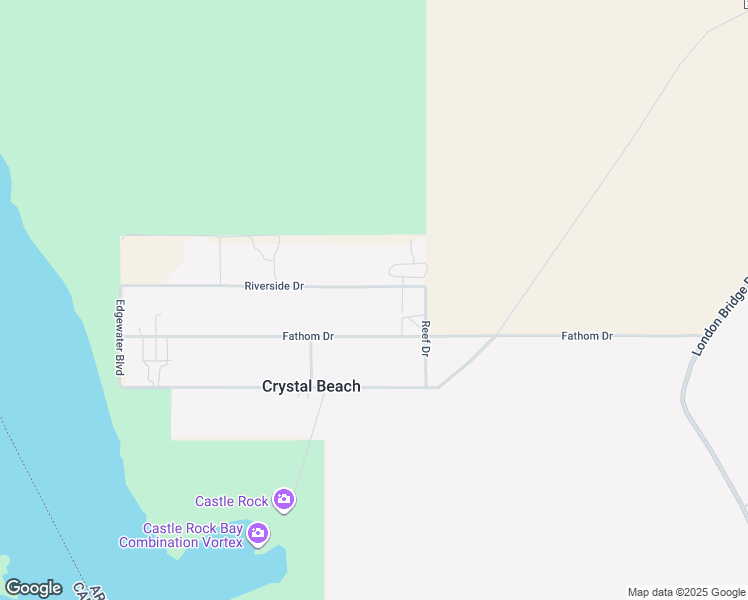 map of restaurants, bars, coffee shops, grocery stores, and more near 1097 Riverside Drive in Lake Havasu City