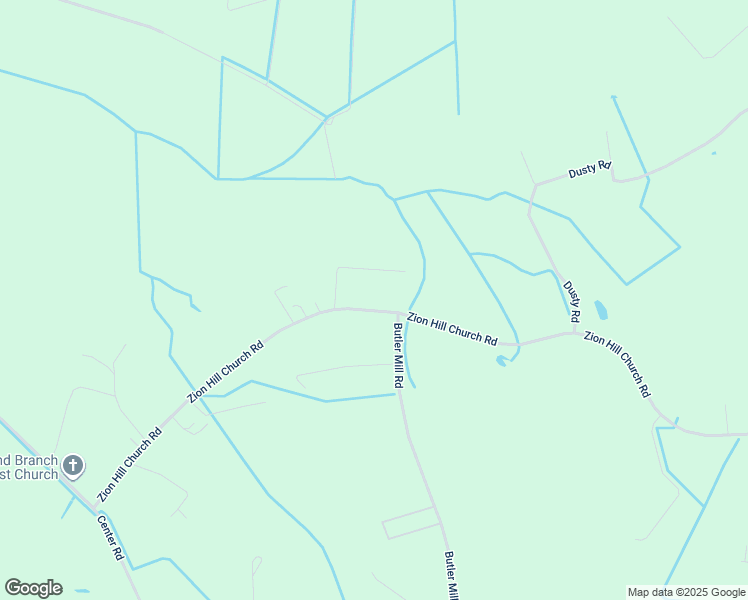 map of restaurants, bars, coffee shops, grocery stores, and more near 1160 Zion Hill Church Road in Bladenboro