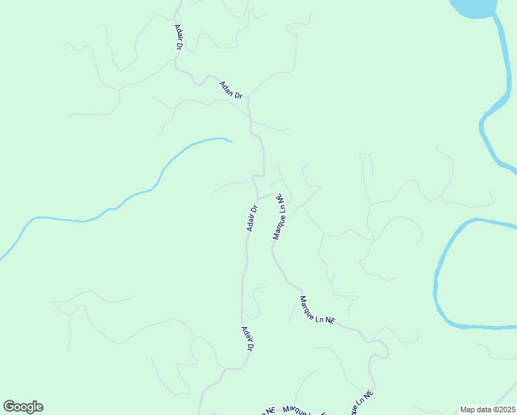 map of restaurants, bars, coffee shops, grocery stores, and more near 25 Adair Drive in Ranger