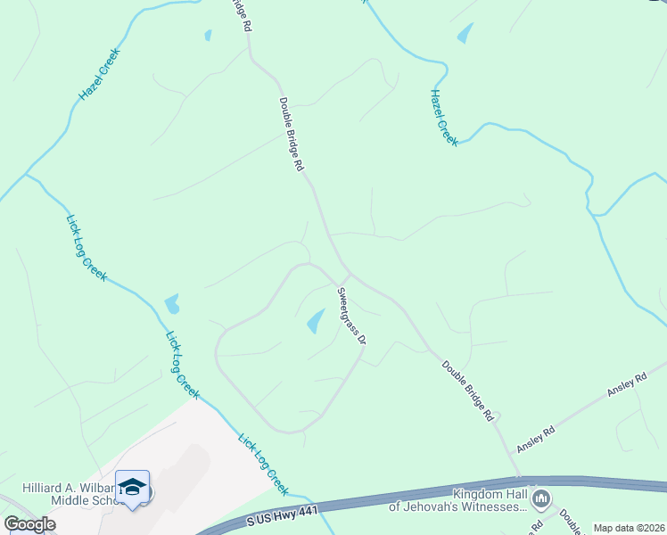 map of restaurants, bars, coffee shops, grocery stores, and more near 136 Sweetgrass Drive in Demorest