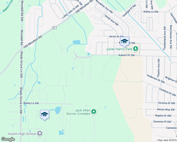 map of restaurants, bars, coffee shops, grocery stores, and more near 2013 Englewood Place Southwest in Decatur