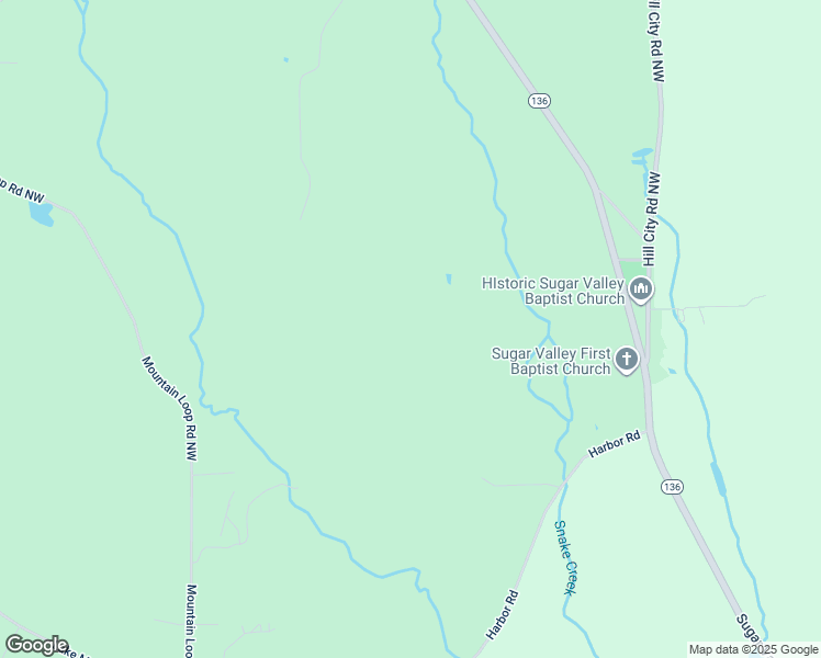 map of restaurants, bars, coffee shops, grocery stores, and more near in Sugar Valley