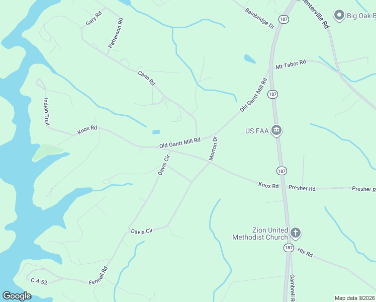 map of restaurants, bars, coffee shops, grocery stores, and more near 1112 Knox Road in Anderson