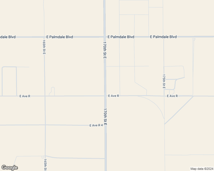 map of restaurants, bars, coffee shops, grocery stores, and more near 38100 170th Street East in Palmdale
