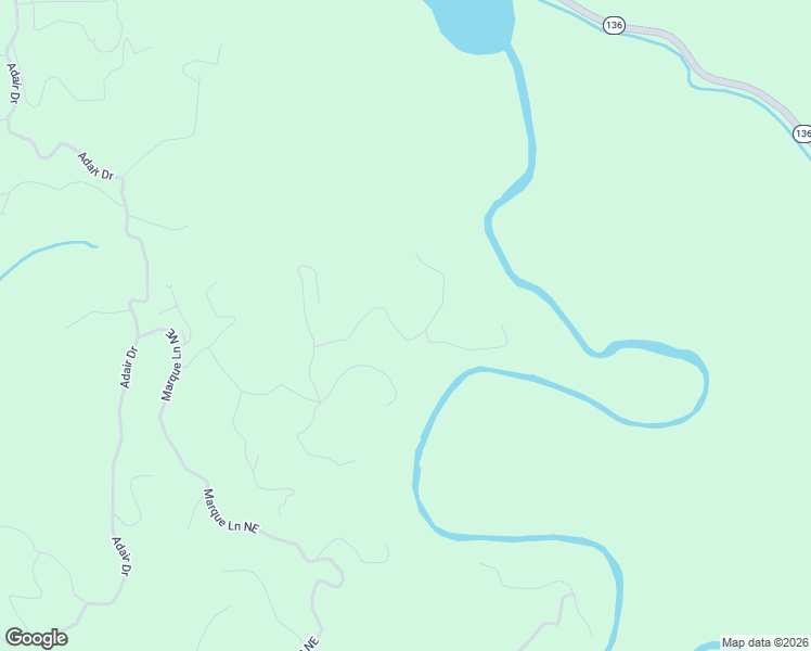 map of restaurants, bars, coffee shops, grocery stores, and more near 587 Galaxy Way in Ranger