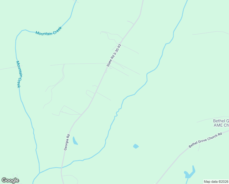 map of restaurants, bars, coffee shops, grocery stores, and more near 3950 Georgia Road in Gray Court