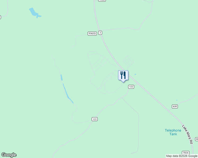 map of restaurants, bars, coffee shops, grocery stores, and more near 53878 Lake Mary Road in Happy Jack