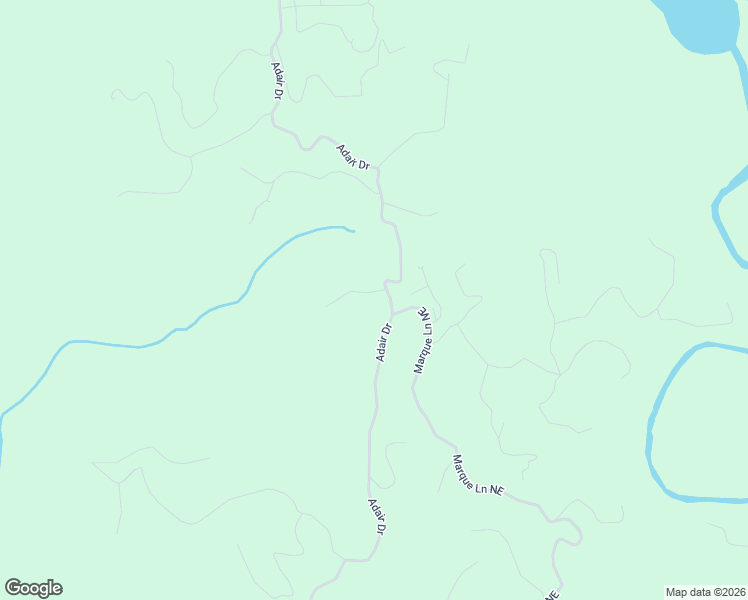 map of restaurants, bars, coffee shops, grocery stores, and more near 295 Adair Drive in Ranger