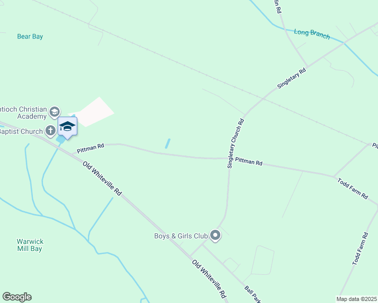 map of restaurants, bars, coffee shops, grocery stores, and more near 573 Pittman Road in Lumberton